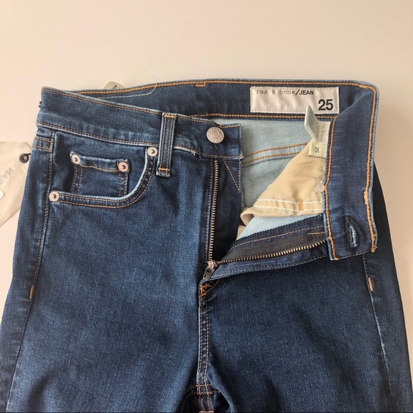 rag & bone High Rise Ankle Skinny Jeans Leggings - Picture 3 of 6